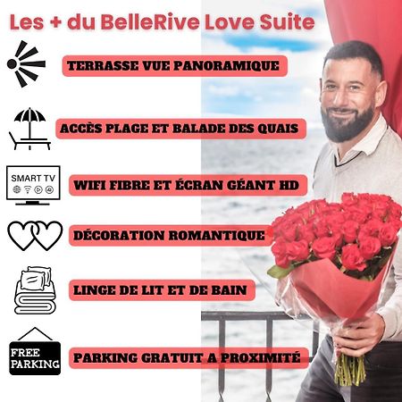 Bellerive Love Suite Magnifique Vue Lac アンフィオン・レ・バン エクステリア 写真