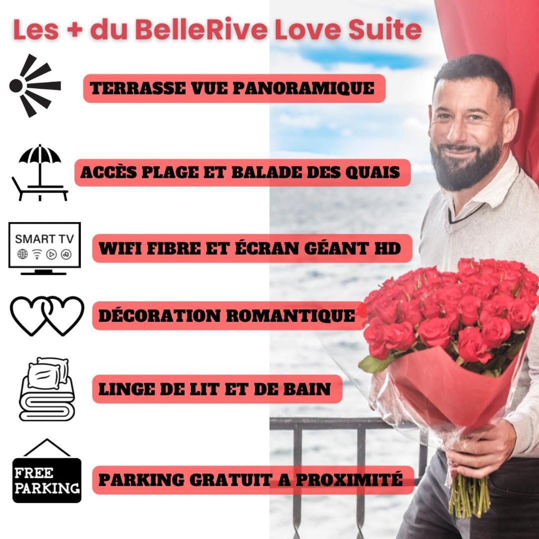 Bellerive Love Suite Magnifique Vue Lac アンフィオン・レ・バン エクステリア 写真